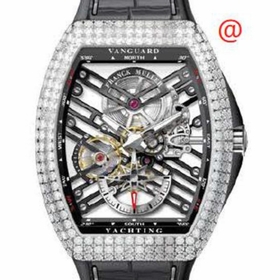 Franck Muller V45S6SQTDYACHTINGACNR(NRBLCRGE) Vanguard Yachting Mens Hand Wind Watch