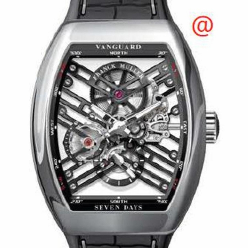 Franck Muller V45S6SQTMVTNRACNR(NRBLCRGE) Seven Days Mens Hand Wind Watch