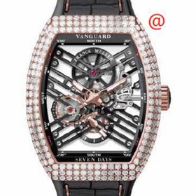 Franck Muller V45S6SQTMVTNRD5NNR(NRBLCRGE) Seven Days Mens Hand Wind Watch