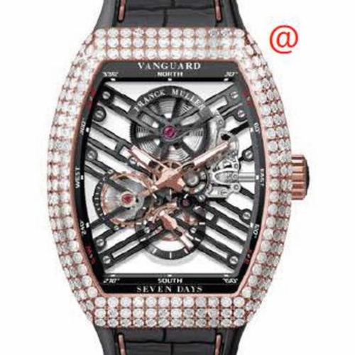 Franck Muller V45S6SQTMVTNRD5NNR(NRBLCRGE) Seven Days Mens Hand Wind Watch