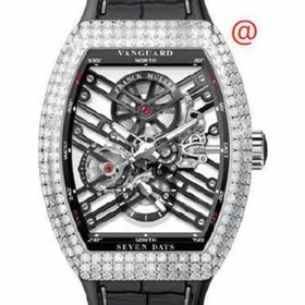 Franck Muller V45S6SQTMVTNRDACNR(NRBLCRGE) Seven Days Mens Hand Wind Watch