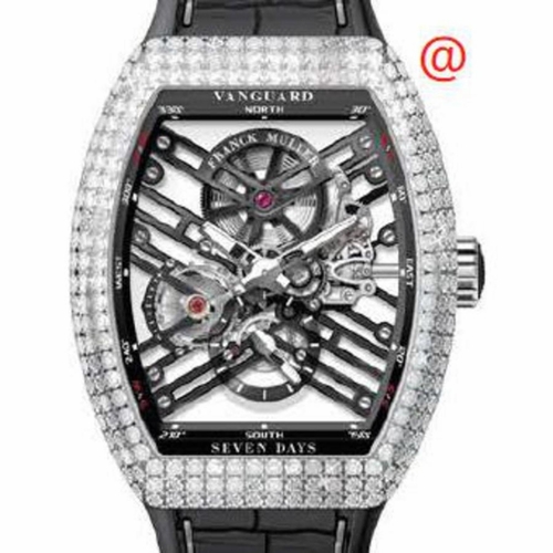 Franck Muller V45S6SQTMVTNRDACNR(NRBLCRGE) Seven Days Mens Hand Wind Watch