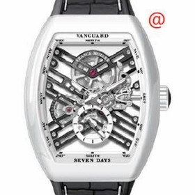 Franck Muller V45S6SQTTTBCNR(BLCNR) Seven Days Mens Hand Wind Watch