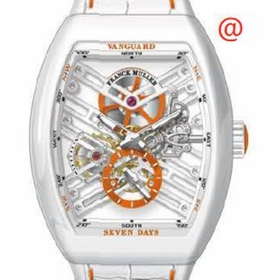 Franck Muller V45S6SQTTTBCOR(BLCNROR) Seven Days Mens Hand Wind Watch