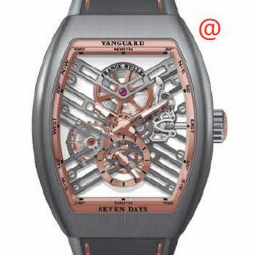 Franck Muller V45S6SQTTTBR5N(5NNR) Seven Days Mens Hand Wind Watch