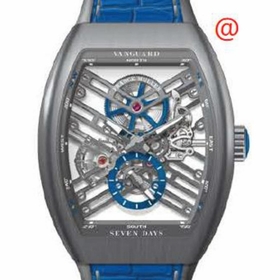 Franck Muller V45S6SQTTTBRBL(TTBLCBL) Seven Days Mens Hand Wind Watch
