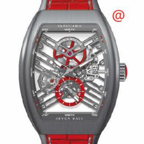 Franck Muller V45S6SQTTTBRER(TTBLCRGE) Seven Days Mens Hand Wind Watch