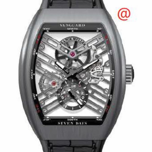 Franck Muller V45S6SQTTTBRNR(NRBLCRGE) Seven Days Mens Hand Wind Watch