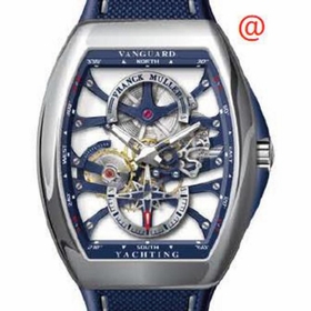Franck Muller V45S6SQTYACHTANCACBL(BLBLCRGE) Vanguard Yachting Mens Hand Wind Watch