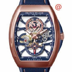 Franck Muller V45S6SQTYACHTANCFM5NBL(BLBLCRGE) Vanguard Yachting Mens Hand Wind Watch