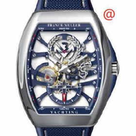 Franck Muller V45S6SQTYACHTANCFMACBL(BLBLCRGE) Vanguard Yachting Mens Hand Wind Watch