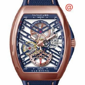 Franck Muller V45S6SQTYACHTING5NBL(BLBLCRGE) Vanguard Yachting Mens Hand Wind Watch