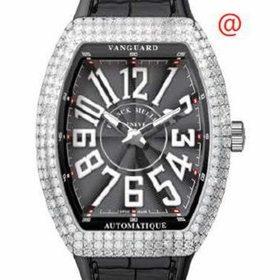 Franck Muller V45SATDACNR(NRBLCAC) Vanguard Mens Automatic Watch