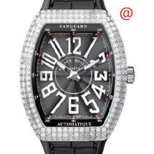 Franck Muller V45SATDACNR(NRBLCAC) Vanguard Mens Automatic Watch
