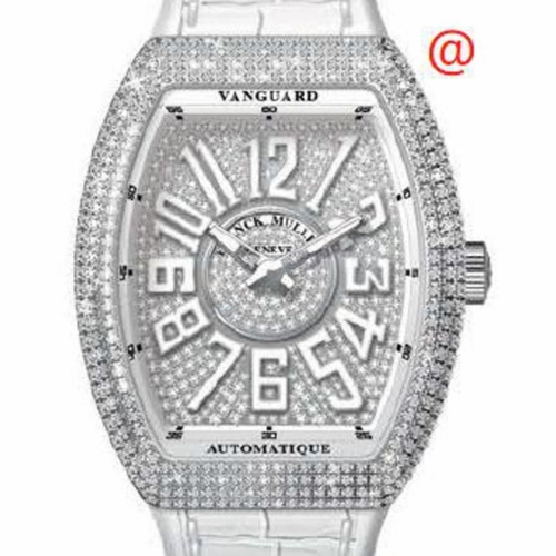 Franck Muller V45SATDCDACBC(DIAMBLCAC) Vanguard Mens Automatic Watch