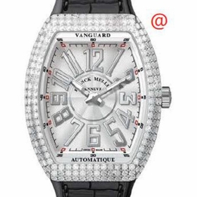 Franck Muller V45SATRELDACNR(BLCAC) Vanguard Mens Automatic Watch