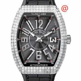 Franck Muller V45SATRELDACNR(NRAC) Vanguard Mens Automatic Watch