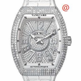 Franck Muller V45SATRELDCDACBC(DIAMAC) Vanguard Mens Automatic Watch