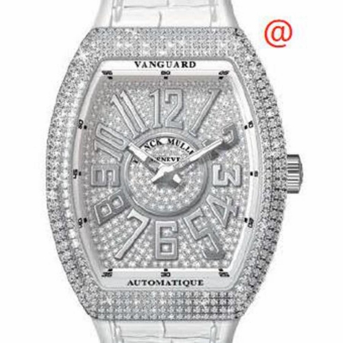 Franck Muller V45SATRELDCDACBC(DIAMAC) Vanguard Mens Automatic Watch