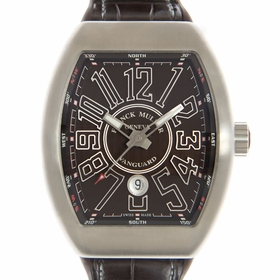 Franck Muller V45SCDT(ACBRBN) Vanguard Mens Automatic Watch