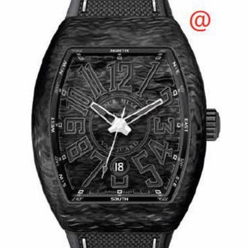 Franck Muller V45SCDTCARBONBC(CARNRNR) Vanguard Mens Automatic Watch