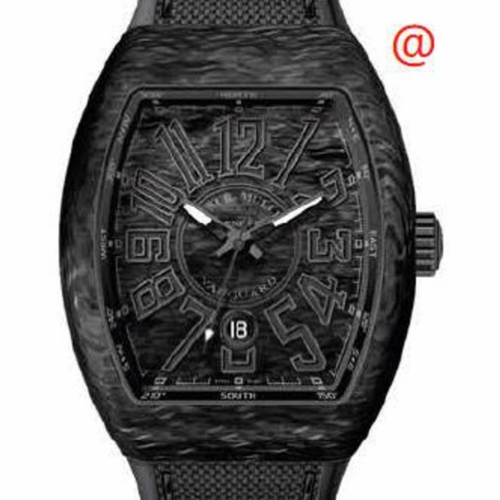 Franck Muller V45SCDTCARBONNR(CARNRNR) Vanguard Mens Automatic Watch