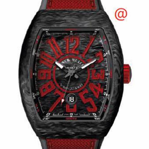 Franck Muller V45SCDTCARBONNR(CARRGERGE) Vanguard Mens Automatic Watch
