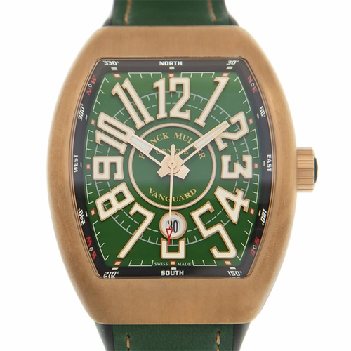 Franck Muller V45SCDTCIR(BZBRNR)-GN Vanguard Mens Automatic Watch