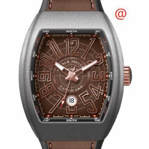Franck Muller V45SCDTCIRBNTTMC5NBR(BNBL5NBR) Vanguard Mens Automatic Watch