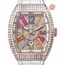 Franck Muller V45SCDTCOLDRMDCD5NBC(DIAMCOL5N) Vanguard Crazy Hours Mens Automatic Watch