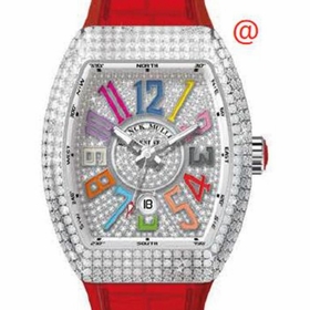 Franck Muller V45SCDTCOLDRMDCDACRG(DIAMCOLAC) Vanguard Classical Mens Automatic Watch