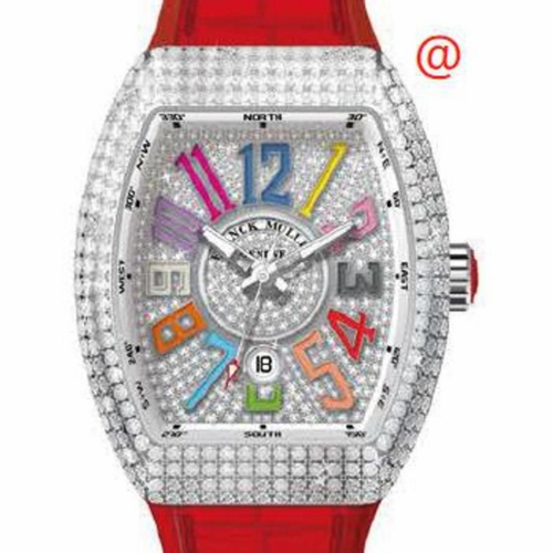 Franck Muller V45SCDTCOLDRMDCDACRG(DIAMCOLAC) Vanguard Classical Mens Automatic Watch