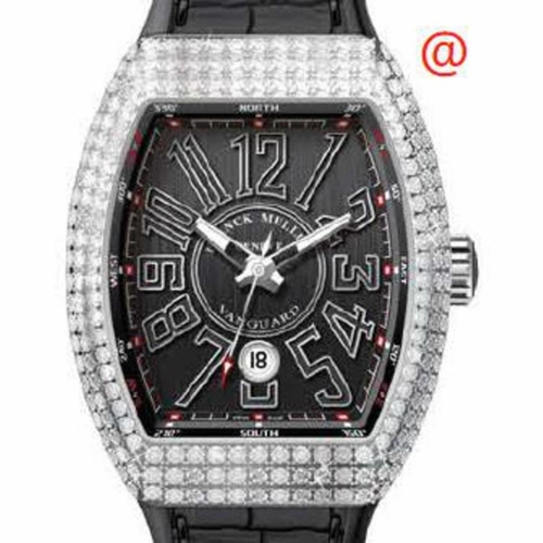 Franck Muller V45SCDTDACNR(NRNRAC) Vanguard Mens Automatic Watch
