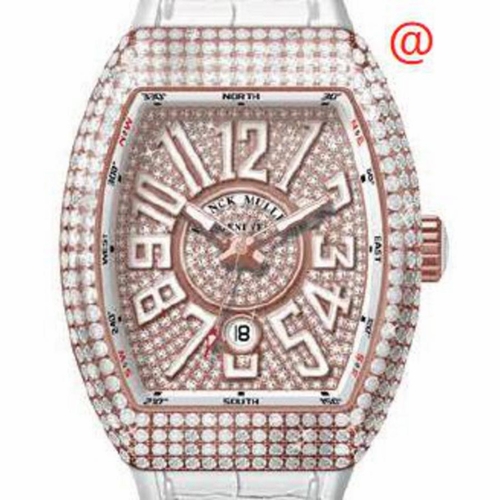 Franck Muller V45SCDTDCD5NBC(DIAMBLC5N) Vanguard Classical Mens Automatic Watch