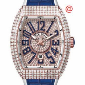 Franck Muller V45SCDTDCD5NBU(DIAMBL5N) Vanguard Classical Mens Automatic Watch