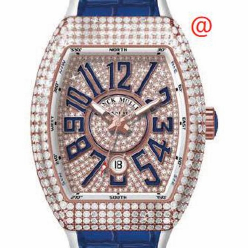 Franck Muller V45SCDTDCD5NBU(DIAMBL5N) Vanguard Classical Mens Automatic Watch