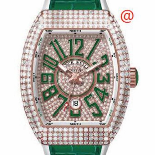 Franck Muller V45SCDTDCD5NVR(DIAMVR5N) Vanguard Classical Mens Automatic Watch