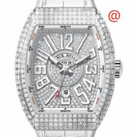 Franck Muller V45SCDTDCDACBC(DIAMBLCAC) Vanguard Classical Mens Automatic Watch