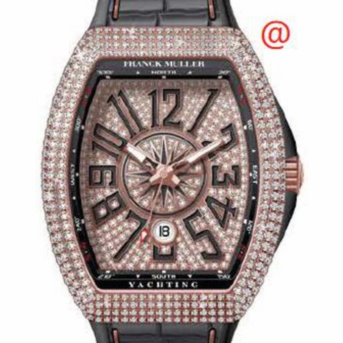 Franck Muller V45SCDTDCDYACHTING5NNR(DIAMNRAC) Vanguard Yachting Mens Automatic Watch