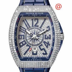 Franck Muller V45SCDTDCDYACHTINGACBL(DIAMBLAC) Vanguard Yachting Mens Automatic Watch