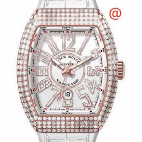 Franck Muller V45SCDTDNBRCD5NBC(BLCDIAM5N) Vanguard Mens Automatic Watch
