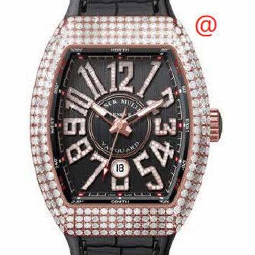 Franck Muller V45SCDTDNBRCD5NNR(NRDIAM5N) Vanguard Mens Automatic Watch