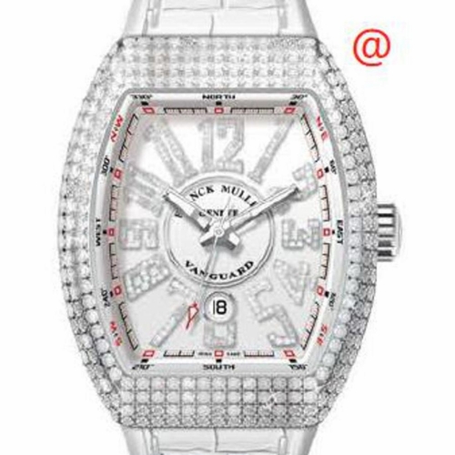 Franck Muller V45SCDTDNBRCDACBC(BLCDIAMAC) Vanguard Classical Mens Automatic Watch