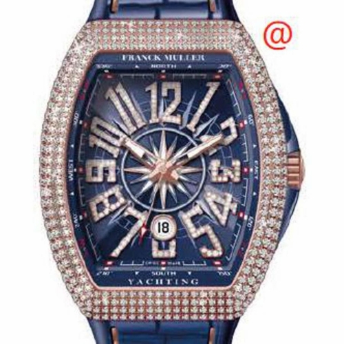 Franck Muller V45SCDTDNBRCDYACHTING5NBL(BLDIAM5N) Vanguard Yachting Mens Automatic Watch