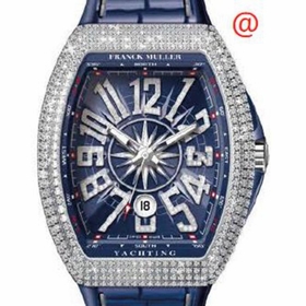 Franck Muller V45SCDTDNBRCDYACHTINGACBL(BLDIAMAC) Vanguard Yachting Mens Automatic Watch