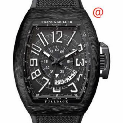 Franck Muller V45SCDTLCKCARBONNR(NRBLCNR) Vanguard Mens Automatic Watch