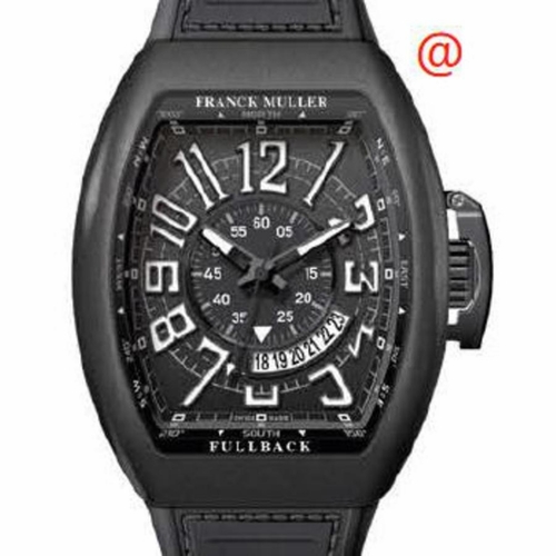 Franck Muller V45SCDTLCKTTNRMCNR(NRBLCNR) Vanguard Mens Automatic Watch