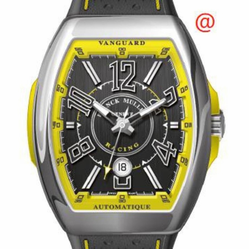 Franck Muller V45SCDTRCGACJA(NRNRBLC) Vanguard Racing Mens Automatic Watch