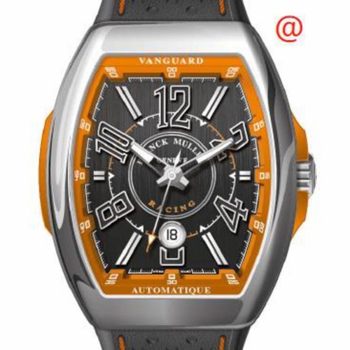 Franck Muller V45SCDTRCGACOR(NRNRBLC) Vanguard Racing Mens Automatic Watch