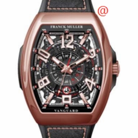 Franck Muller V45SCDTSQTRCG5NNR(NRBLC5N) Vanguard Mariner Mens Hand Wind Watch